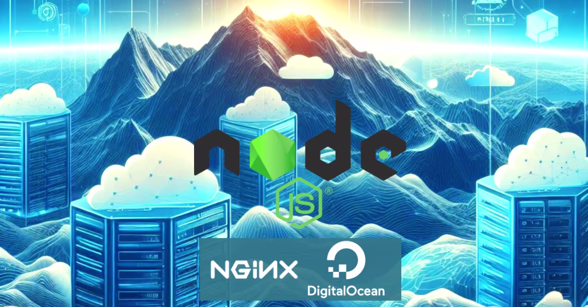 How to Deploy a Web Application with Node.js, Nuxt.js, MySQL, and Nginx on DigitalOcean - Blog Post Featured Image